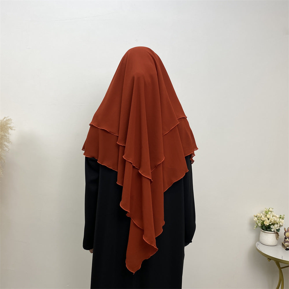 Khimar en mousseline