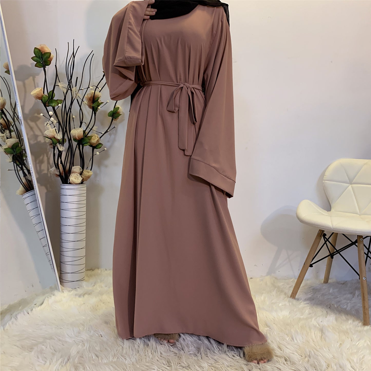 Abaya Haval minimaliste en Nida Premium