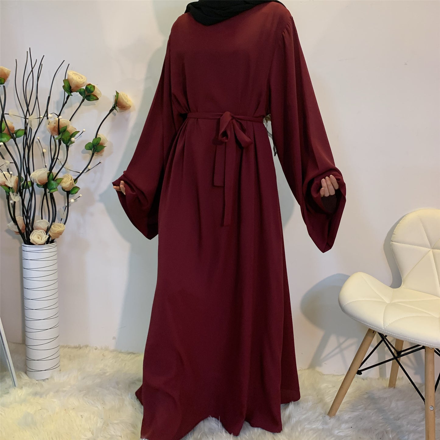 Abaya Haval minimaliste en Nida Premium