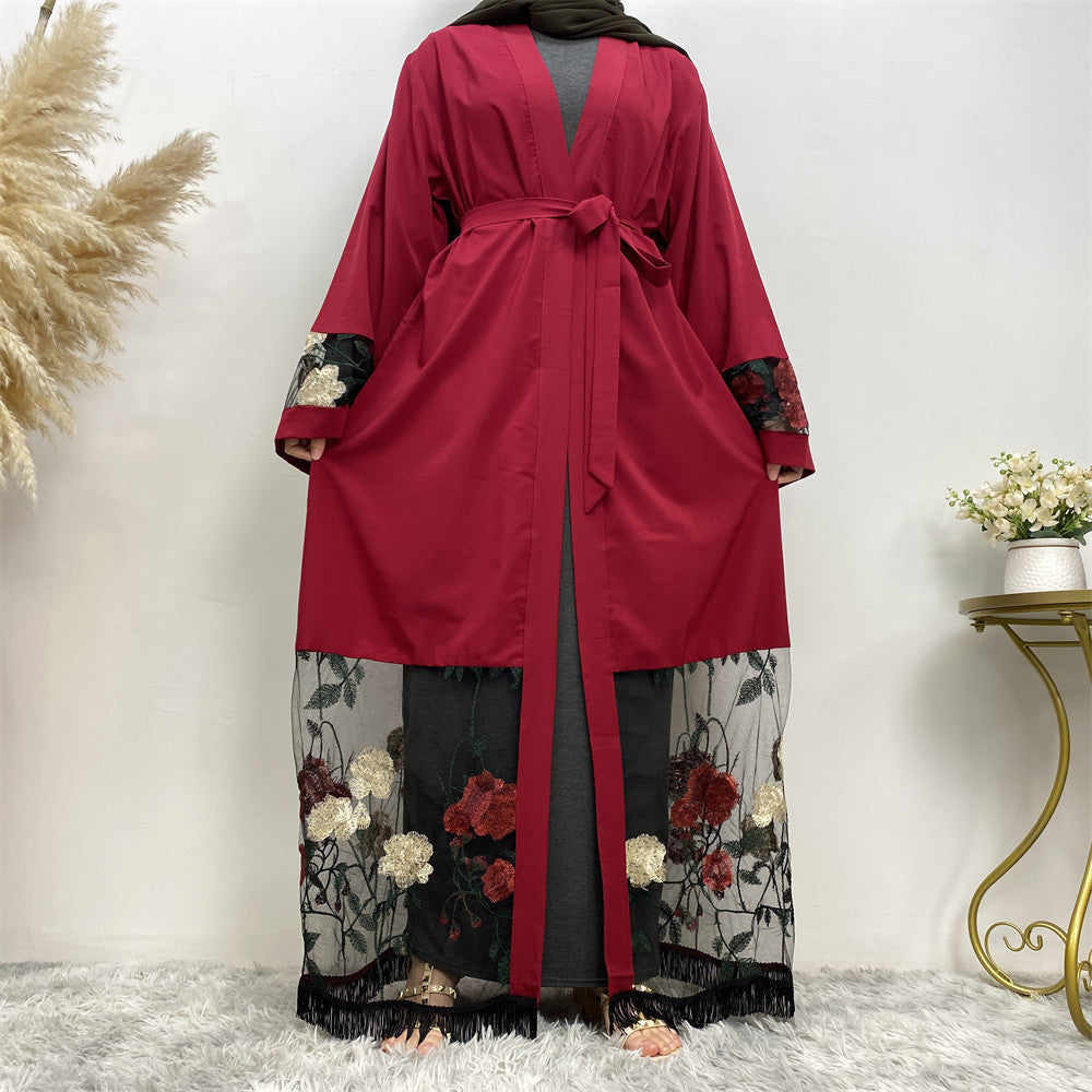 Kimono Hinata Brodé de Fleurs🌹