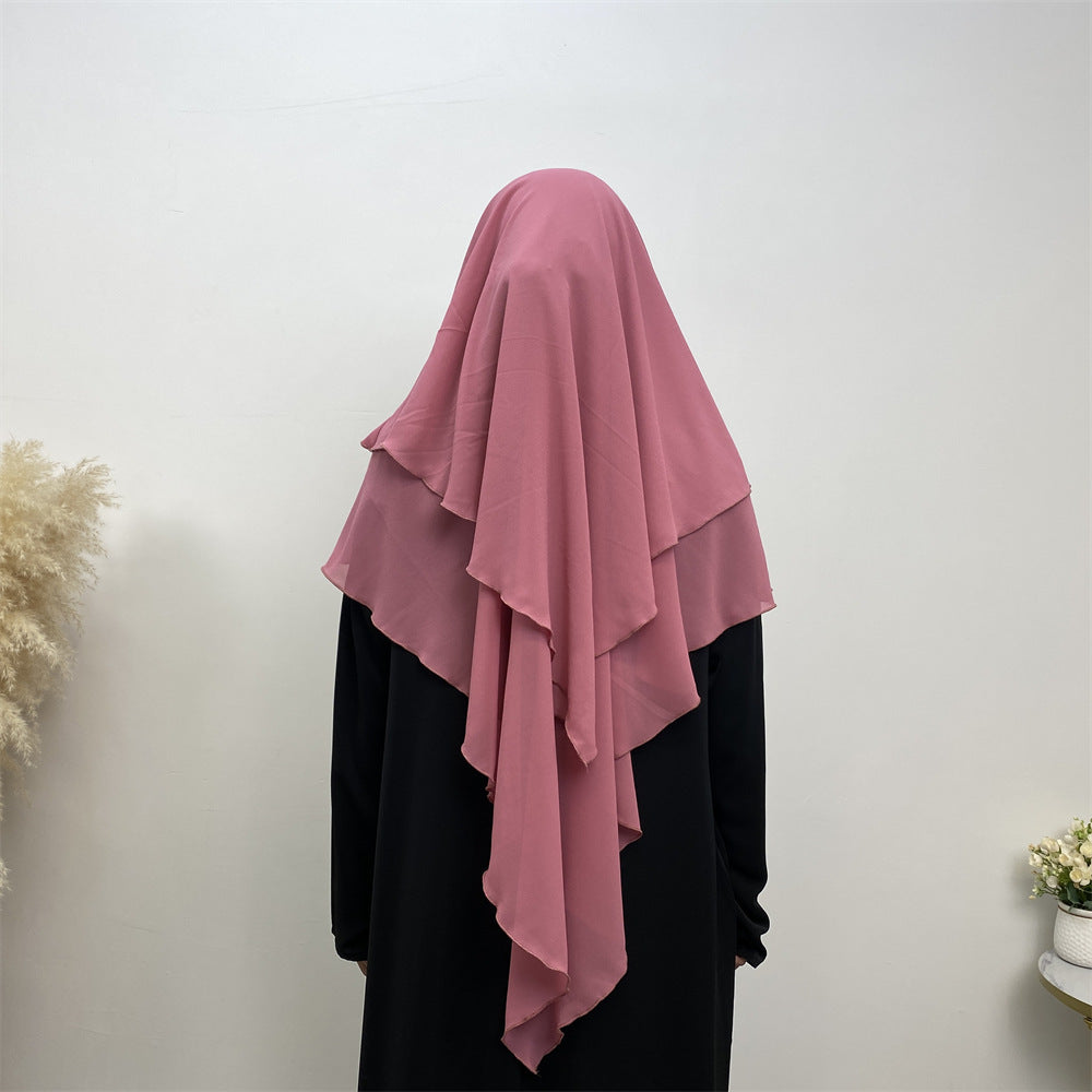 Khimar en mousseline