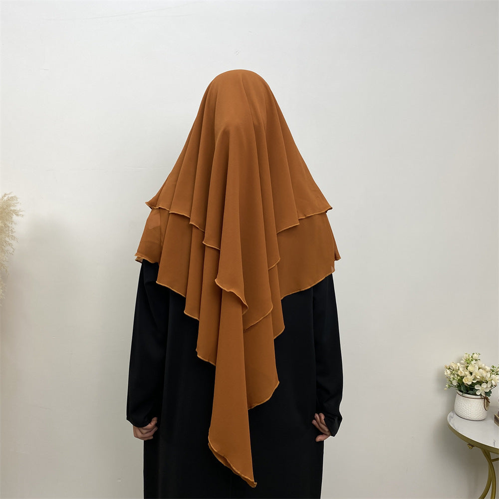 Khimar en mousseline