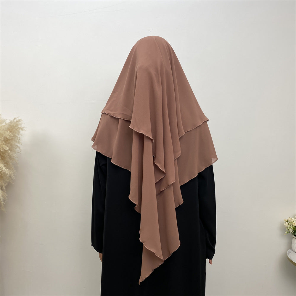 Khimar en mousseline